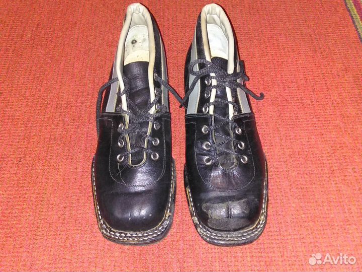 Лыжи беговые СССР с ботинками