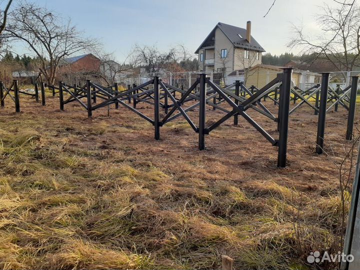 Винтовые сваи под ключ / Фундамент за 1 день