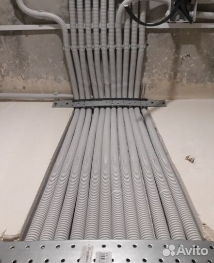 Электрик, штробление без пыли, перенос розеток