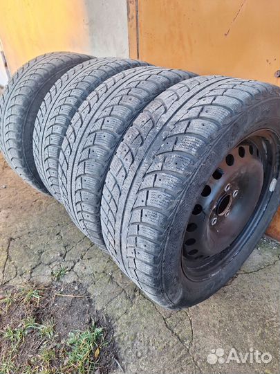 Колеса зимние Gislaved r16 205 55 ford 5х108
