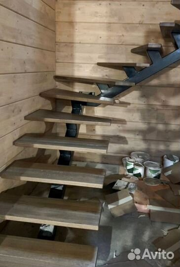 Лестница в стиле лофт