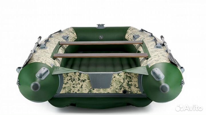 Лодка mishimo rapid 360 PRO (Камуфляж пиксель)
