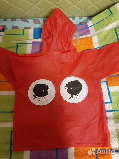 Дождевик на рост 86-92 см