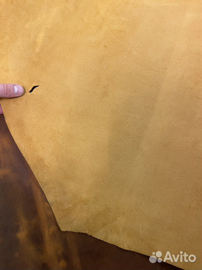 Кожа галантерейная Crazy Horse рыжий