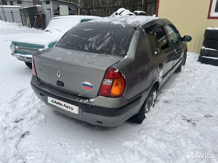 Renault Symbol 1.4 МТ, 2003, 300 000 км