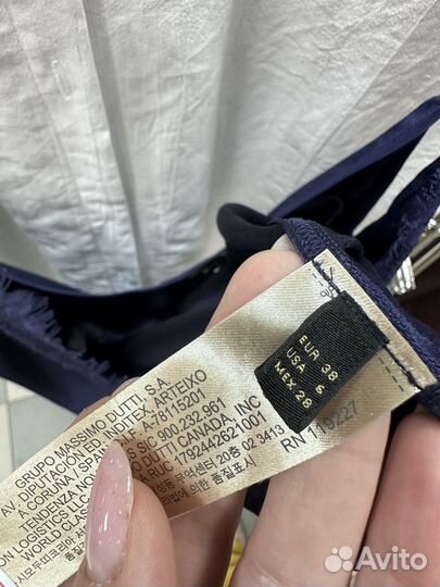 Шелковый топ massimo duti