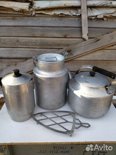 Чайник, бидон, кофейник - алюминиевые