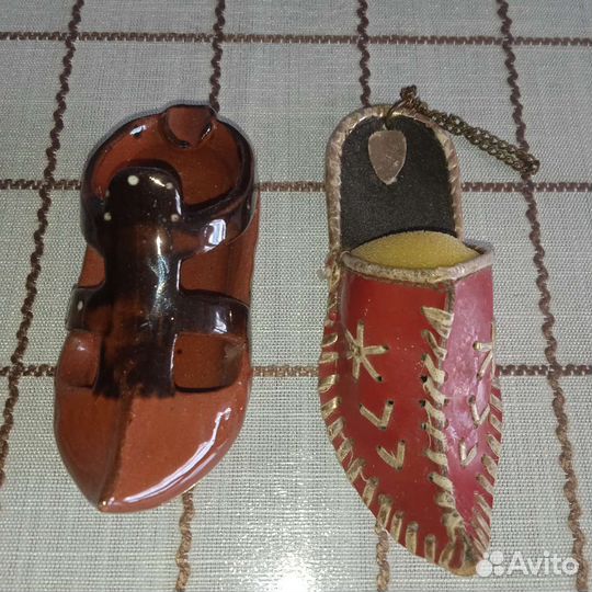 Игольница - туфелька, пепельница винтаж