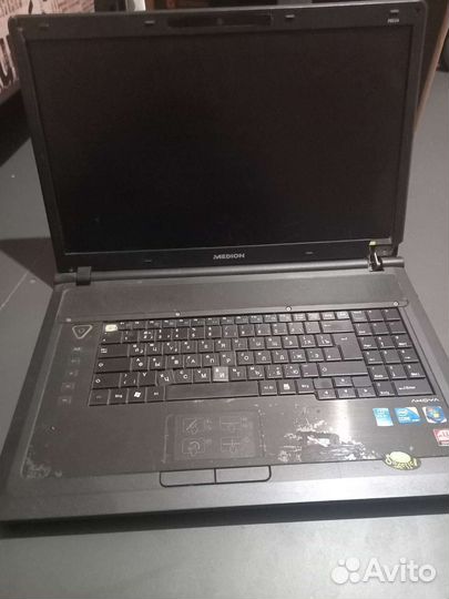 Ноутбук medion на запчасти