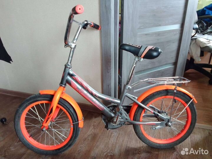 Детский велосипед black aqua lucky 16''