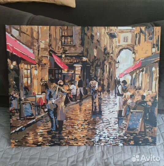 Готовая картина по номерам