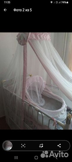 Детская кроватка