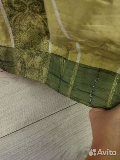 Шторы с ламбрикеном бу