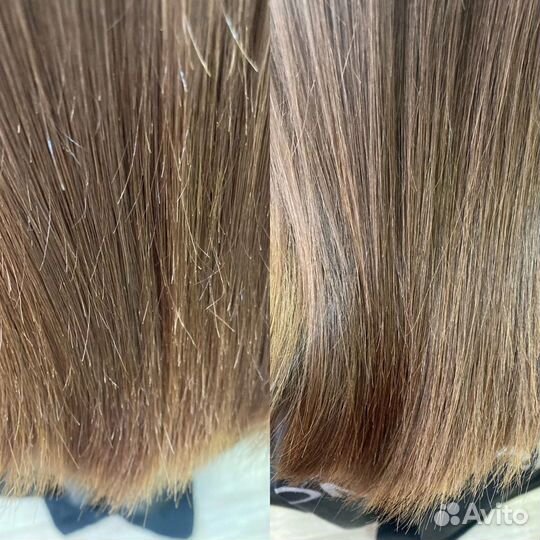 Полировка волос, холодное восстановление