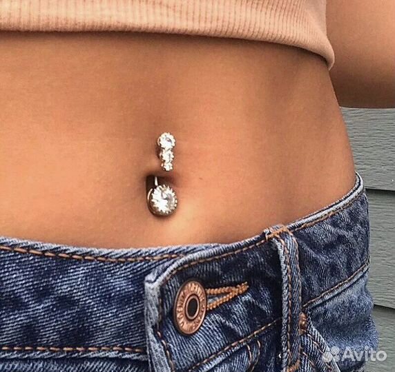 Пирсинг (пупка, ушей, носа)