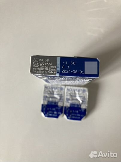 Линзы контактные acuvue oasys двухнедельные