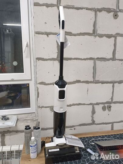 Моющий пылесос беспроводной влажная и сухая уборка