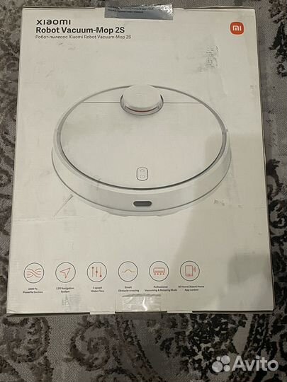 Робот пылесос xiaomi mi robot vacuum mop 2 s