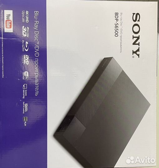 Dvd проигрыватель sony BDP-S6500