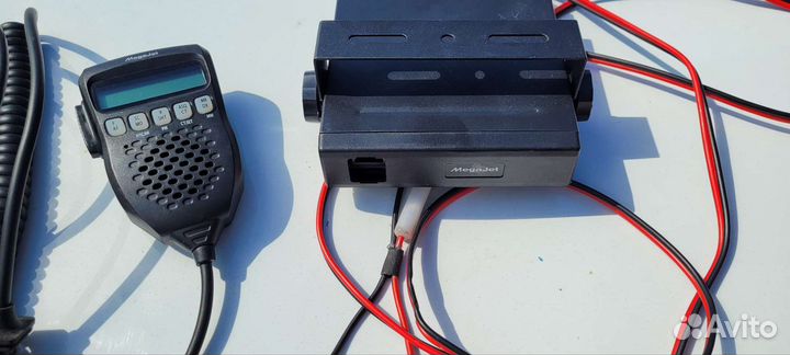 Радиостанция megajet mj-555 с антенной на магните