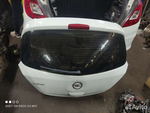 Крышка багажника на Опель корса D