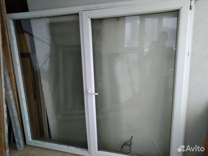 Окно пластиковое на балкон пвх бу