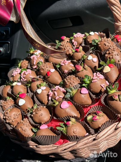 Клубника в шоколаде доставка 24