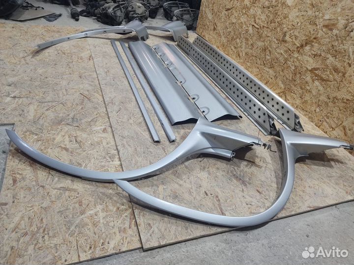 Алюмириевые пороги BMW X5 E53