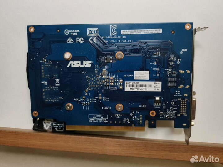 Видеокарта gtx 1030 2gb