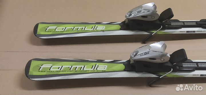 Горные лыжи Elan L120 Formula зелёного цвета