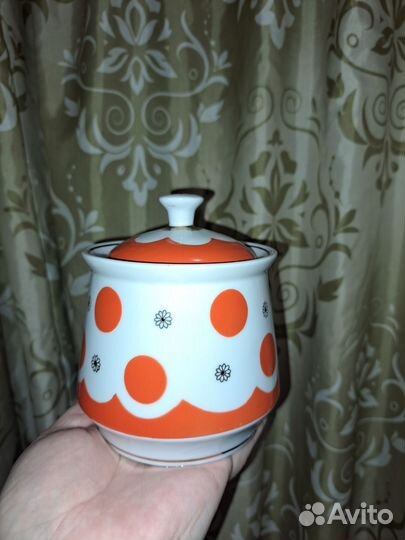 Сахарница фарфор СССР