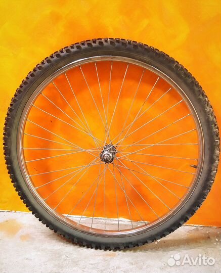 Колесо велосипедное переднее 26