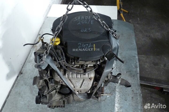 Двигатель K7J 1.4 MPI Renault Logan Clio Kangoo