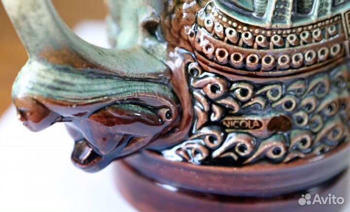 Пивная кружка Санкт-Петербург керамика