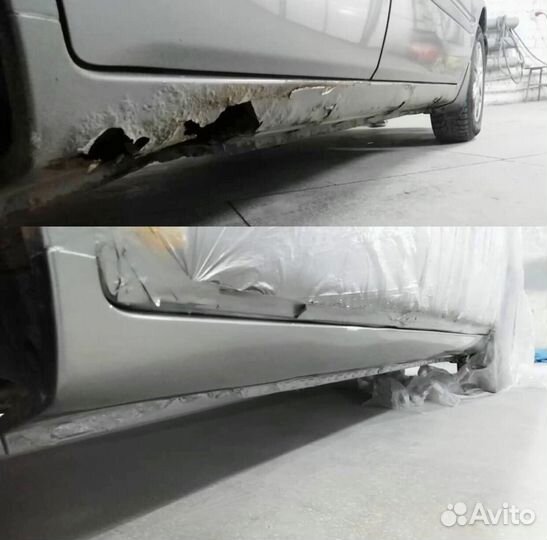 Пороги для Chevrolet Rezzo Кузовные Ремонтные