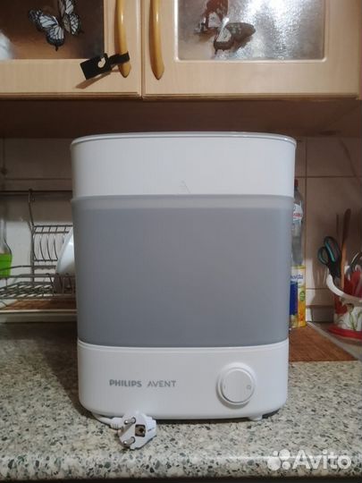 Молокоотсос avent электрический + стерилизатор