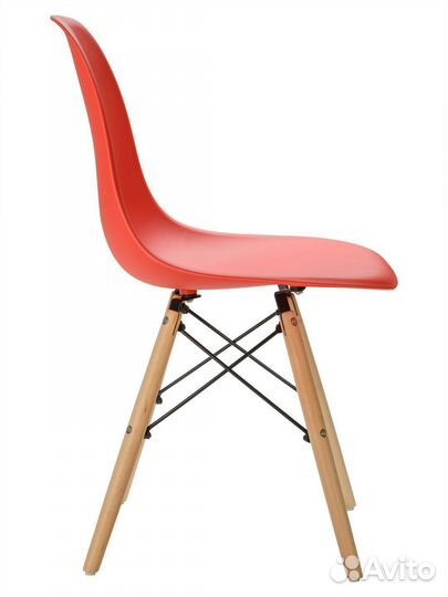 Стул в стиле eames DSW,красный