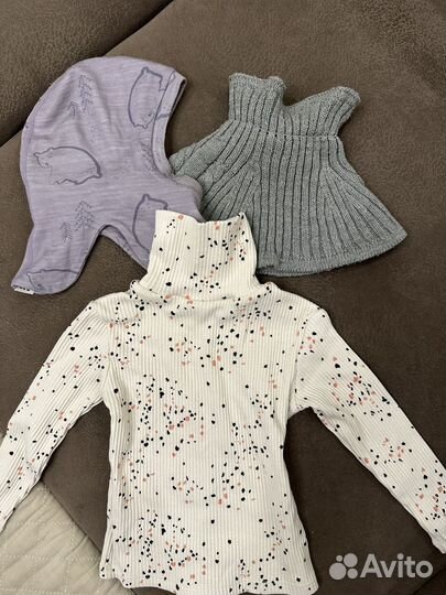 Вещи пакетом на девочку 86-92 Zara