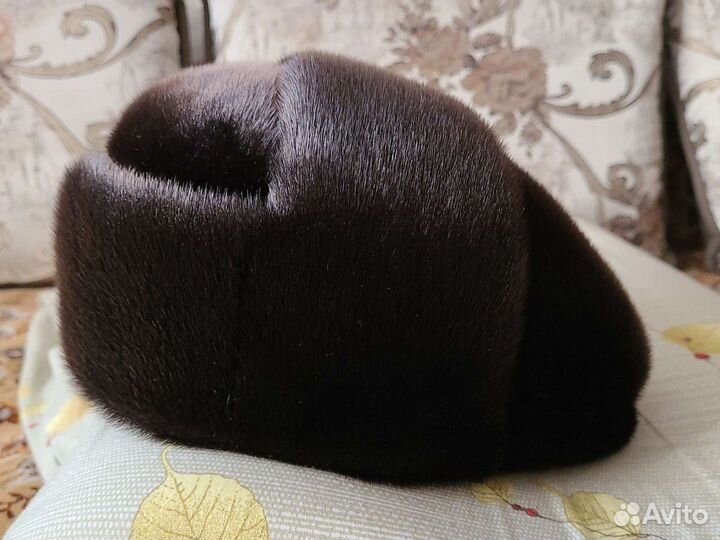 Меховая мужская кепка