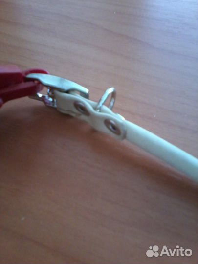 Круглый ошейник кожа