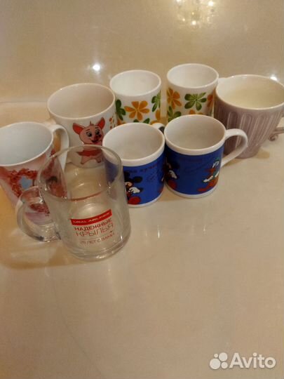 Бокалы новые. Разные