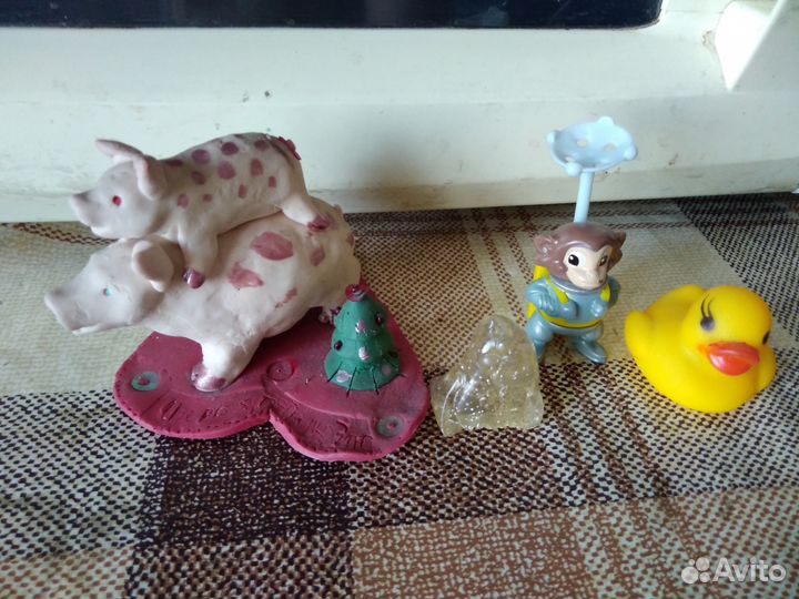 Новогодняя, Модел самолетов,из глины,пластика