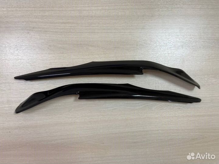 Реснички на фары Mitsubishi Lancer X