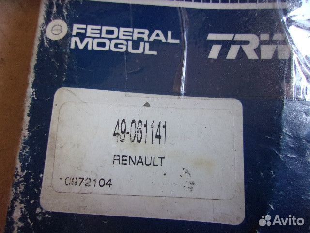 Рено 9 / 11 / 21, 84-93г., 1.7 ремень 6рк1141