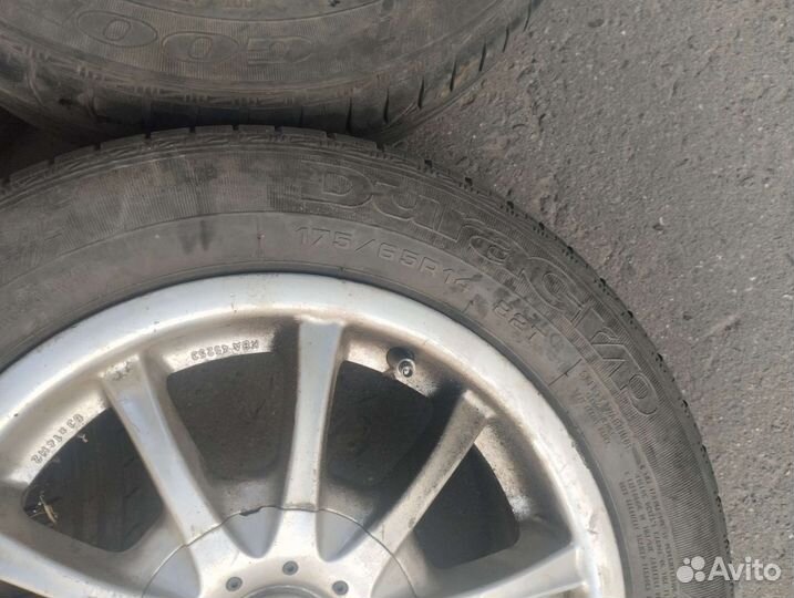 R14 Goodyear DuraGrip 175/65, PCD 4x112 DIA 54