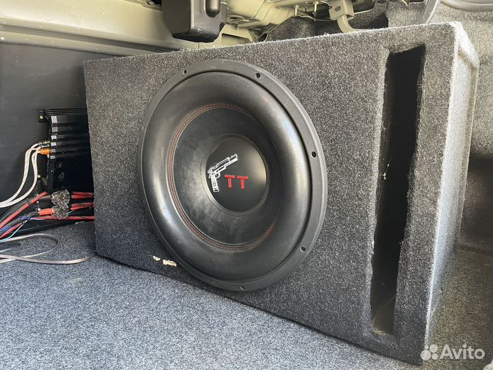 Моноблок kicx rx 1050d и сабвуфер ural tt 15