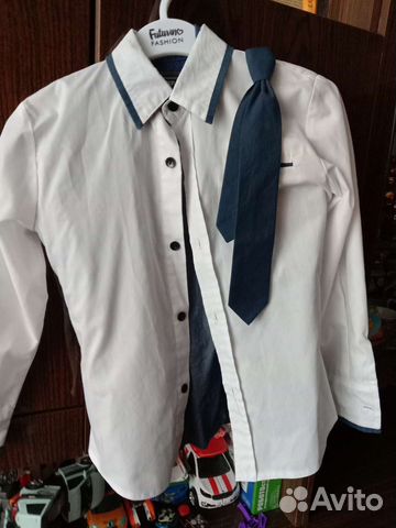 Рубашки на мальчика 122 128