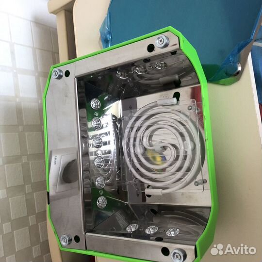 UV LED-лампа кристалл 36W (зеленая)