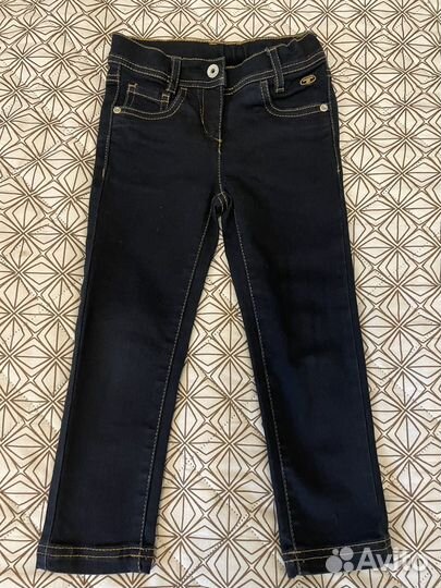 Джинсы для девочки 98