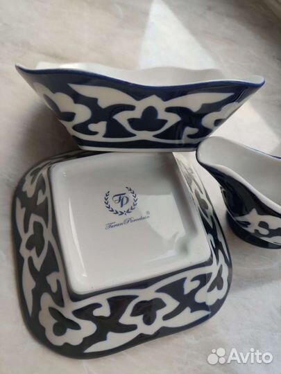 Набор фарфоровой посуды. Новый